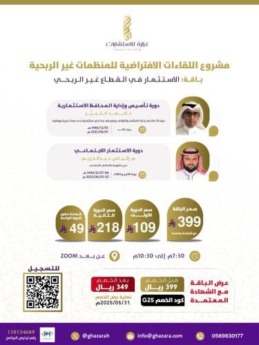 الاستثمار في القطاع غير الربحي