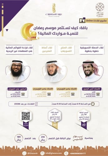 باقة: كيف تستثمر موسم رمضان لتنمية مواردك المالية