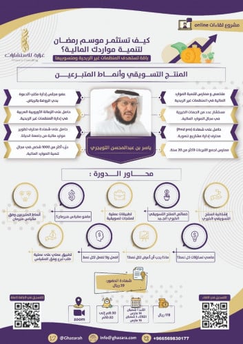 المنتج التسويقي وأنماط المتبرعين