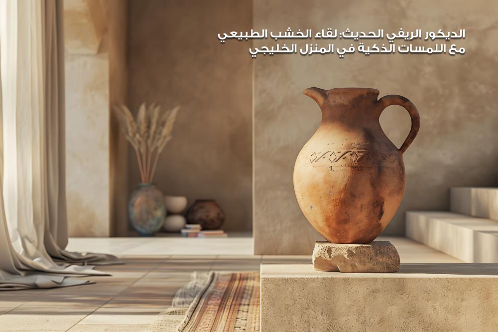 الديكور الريفي الحديث: لقاء الخشب الطبيعي مع اللمسات الذكية في المنزل