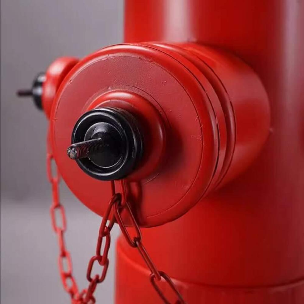 ديكور طرمبة اطفاء حديد انتك