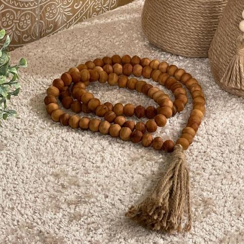 سبحة ديكور خشب