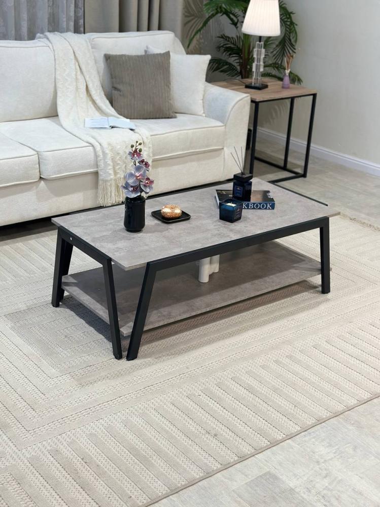 طاولة اساسي دورين بلون رصاصي