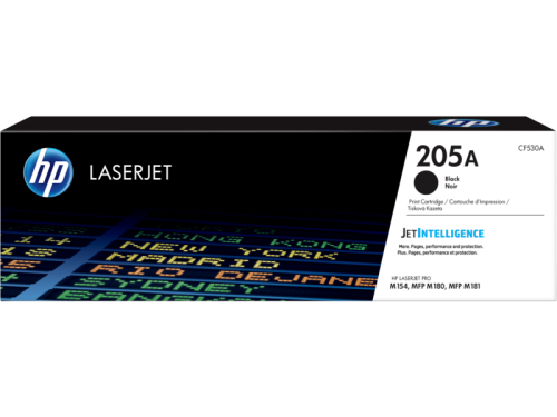 خرطوشة مسحوق حبر أسود أصلية HP 205A‏ لطابعات LaserJet‏ (CF530A)
