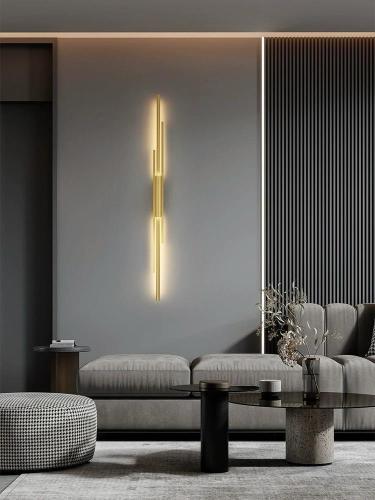 ابلیك داخلي ذھبي 60 سم LED