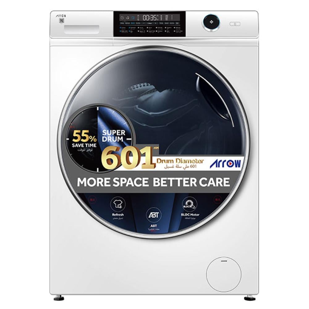 ارو غسالة تحميل امامي 15 كغم، ابيض RO-15FWHS