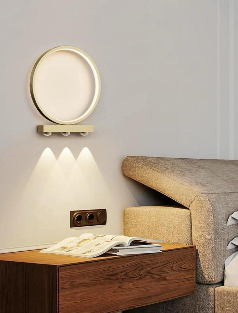 ابلیك داخلي ذهبي  B - LED