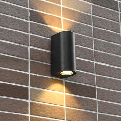 جداري دائري مودرن خارجي اتجاهين بدون لمبة 2*G10