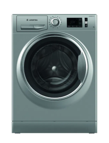 اريستون غسالة تحميل أمامي – 10 كجم غسيل – 14 برنامج – فضي – NLLCD1045SCA60HZ