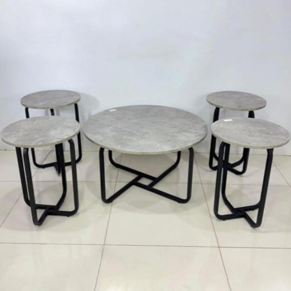 طقم طاولات كنب 1+4