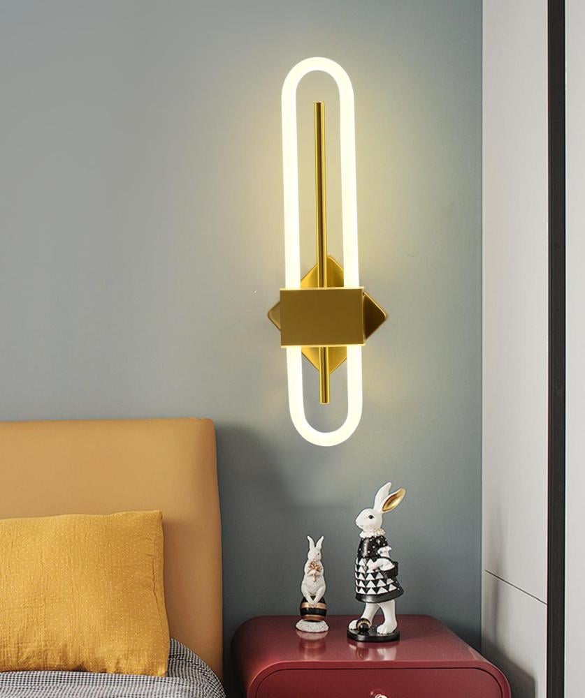 ابلیك داخلي ذهبي 42 سم  LED