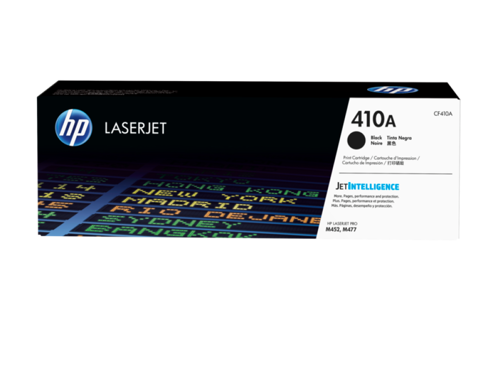 خرطوشة مسحوق الحبر الأسود الأصلية HP 410A LaserJet (CF410A
