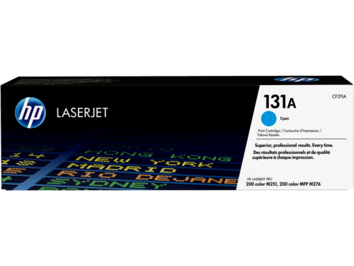 خرطوشة حبر HP 131A Cyan LaserJet الأصلية (CF211A