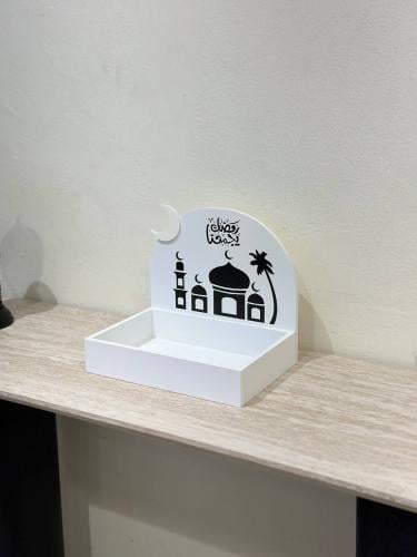 صحن خشب استاند رمضان
