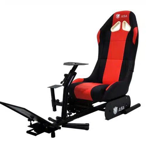 كرسي دركسون GAMING CHAIR ASA F-GTR-S RED AND BLACK