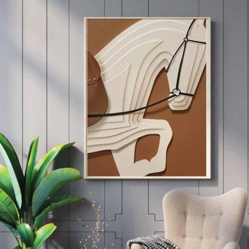 لوحة جدارية مقاس 120×80 إطار خارجي