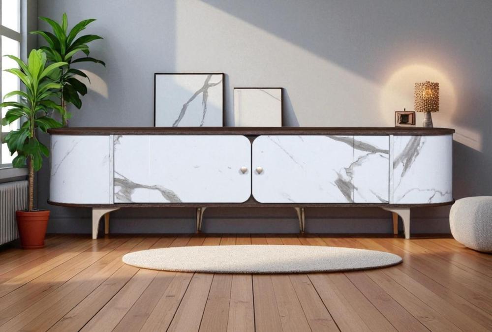 طاولة بلازما بني بتصميم جديد من تودو – أناقة تليق بمنزلك 160 سم