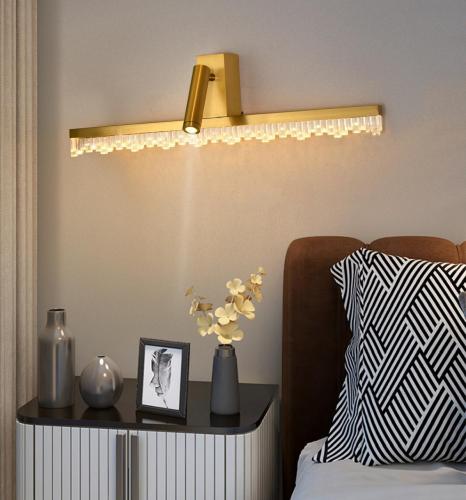 ابلیك داخلي ذهبي 40 سم  LED