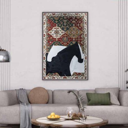 لوحة جدارية مقاس 120×80 إطار خارجي