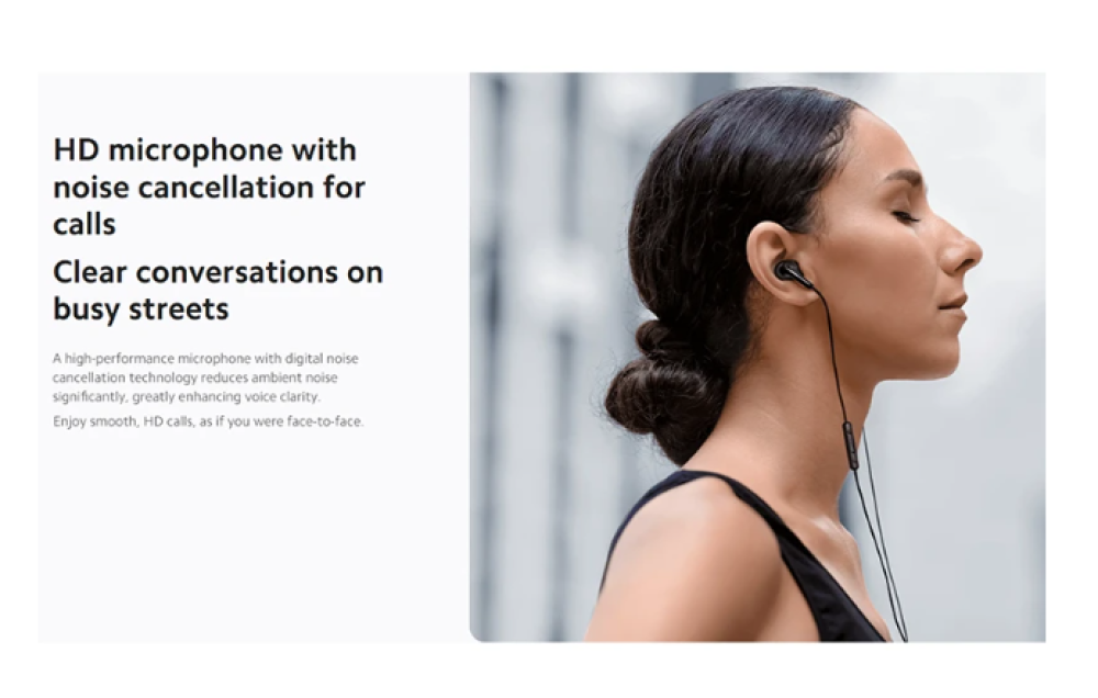 سماعة اذن شاومي السلكية بمنفذ USB-C سلكية BHR8931GL - أبيض