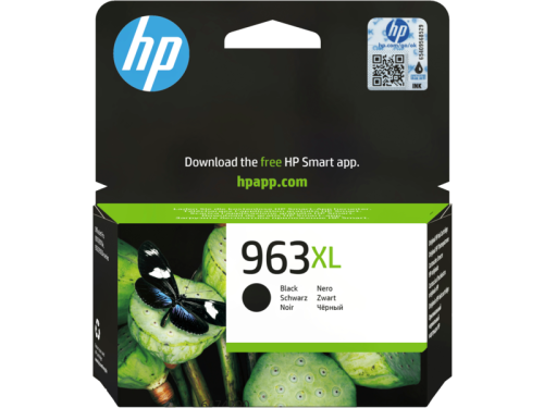 خرطوشة الحبر الأسود الأصلية عالية الإنتاجية HP 963XL (3JA30AE