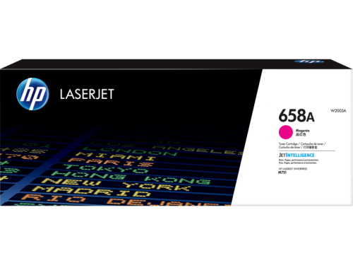 خرطوشة مسحوق الحبر الأرجواني الأصلية HP 658A LaserJet (W2003A)