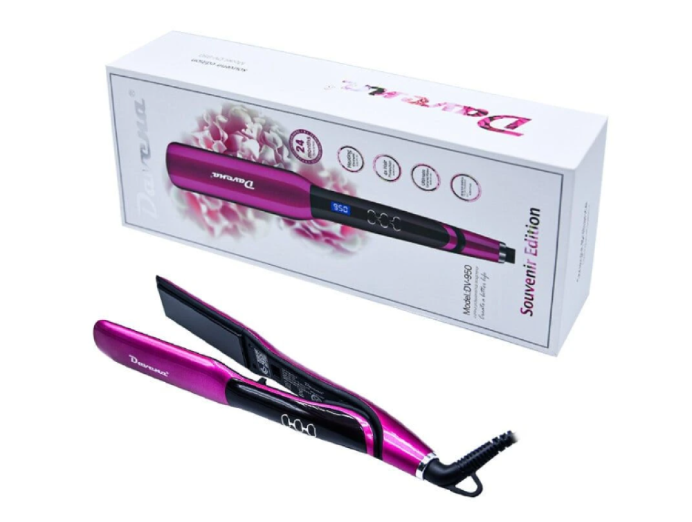 سيراميك شعر دافينا بشاشة عرض رقمية 950 فهرنهايت - وردي