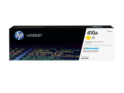 خرطوشة مسحوق الحبر الأصفر الأصلية HP 410A LaserJet (CF412A)