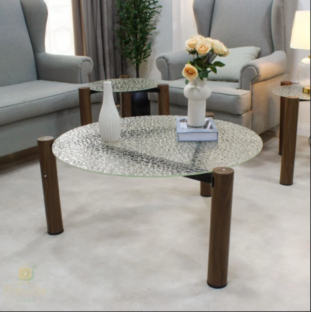 طقم  طاولة تقديم 4 طاولة خدمة