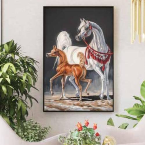 لوحة جدارية مقاس 120×80 إطار خارجي