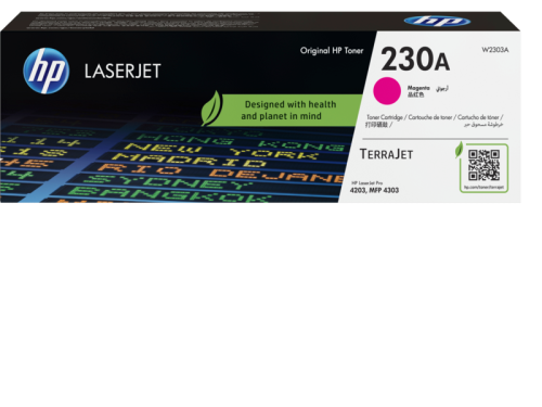 خرطوشة مسحوق الحبر الأرجواني الأصلية HP 230A LaserJet (W2303A)