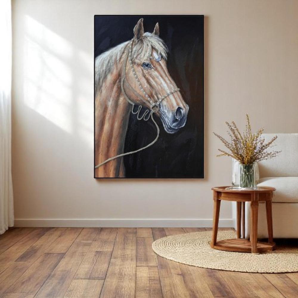 لوحات جدارية خيل 82*122 سم