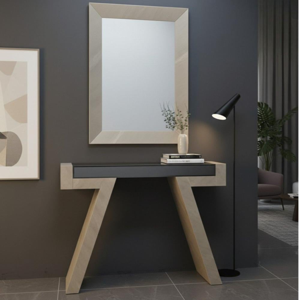 مدخل بديل الرخام مع زجاج اسود  – أناقة وفخامة في كل تفاصيل