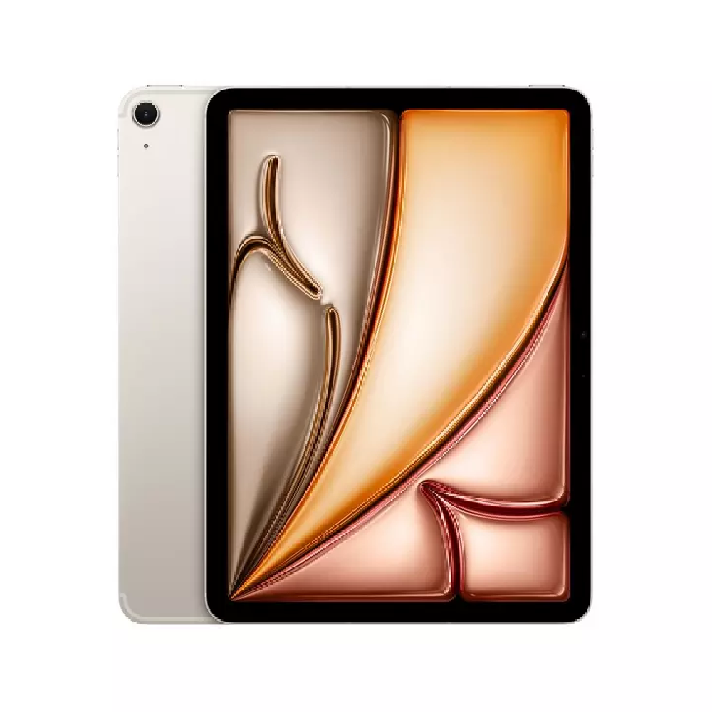 iPad Air 2024 (الجيل السادس) مقاس 11 بوصة وسعة 256 جيجابايت بتقنية Starlight Wi-Fi - إصدار الشرق الأوسط