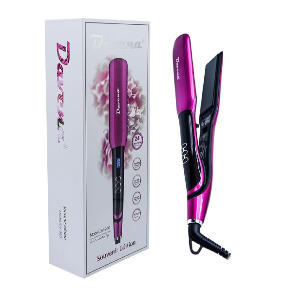 سيراميك شعر دافينا بشاشة عرض رقمية 950 فهرنهايت - وردي