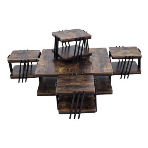 طقم طاولات دورين ارضي 4+1