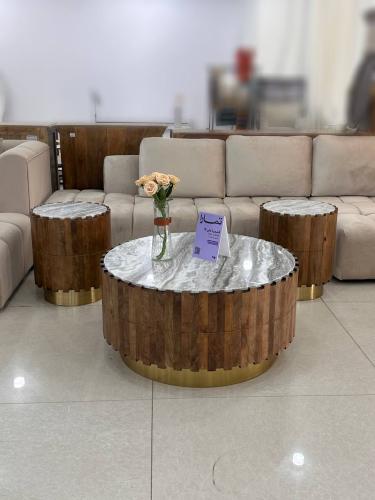 طقم طاولات هندي 1+2