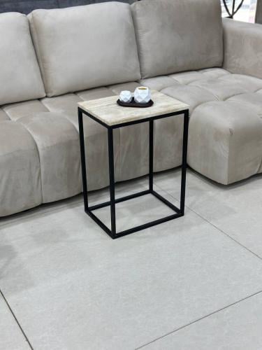 طاولة خدمة رخام  مستطيل بتصميم فاخر من تودو