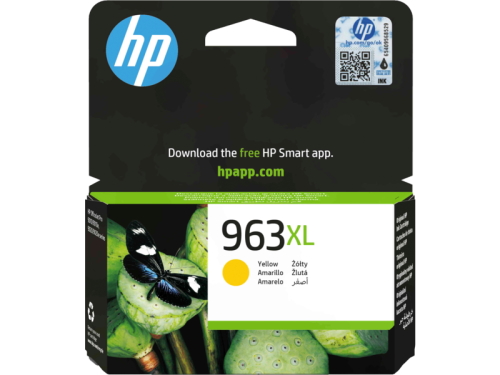 خرطوشة الحبر الأصفر الأصلية عالية الإنتاجية HP 963XL (3JA29AE