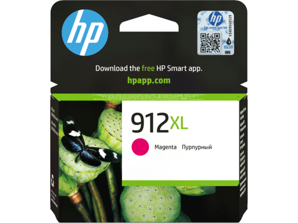 خرطوشة الحبر الأرجواني الأصلية عالية الإنتاجية HP 912XL (3YL82AE)