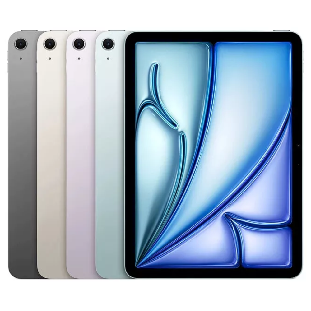 iPad Air 2024 (الجيل السادس) مقاس 11 بوصة وسعة 256 جيجابايت باللون الرمادي وتقنية Wi-Fi - إصدار الشرق الأوسط