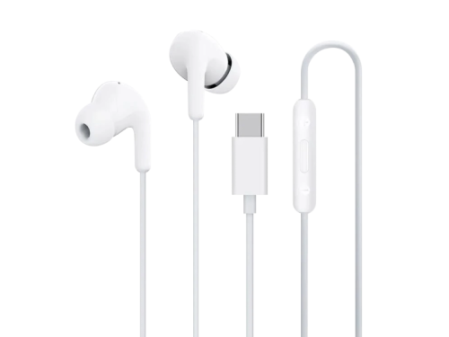 سماعة اذن شاومي السلكية بمنفذ USB-C سلكية BHR8931GL - أبيض