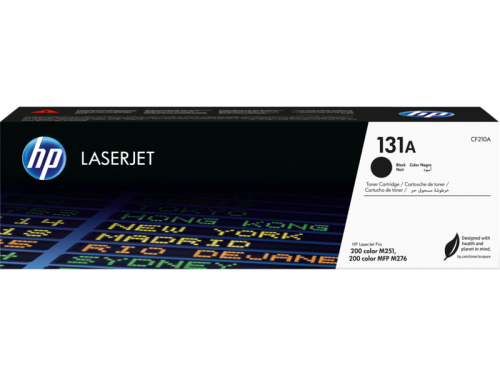 HP 131A Black Original LaserJet Toner Cartridge (CF210A)
