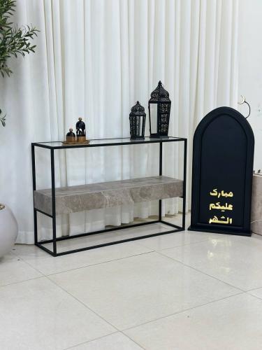 مدخل بديل الرخام مع سطح زجاج شفاف