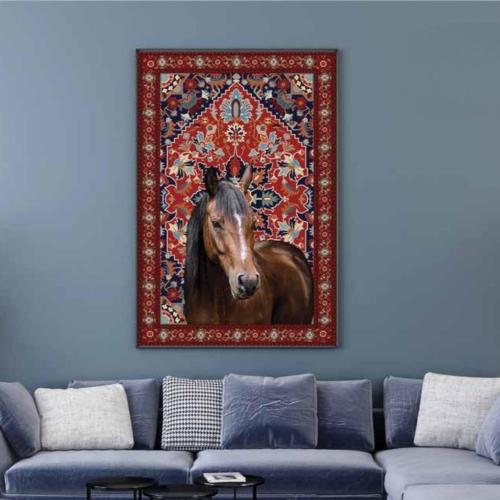 لوحة جدارية مقاس 120×80 إطار خارجي