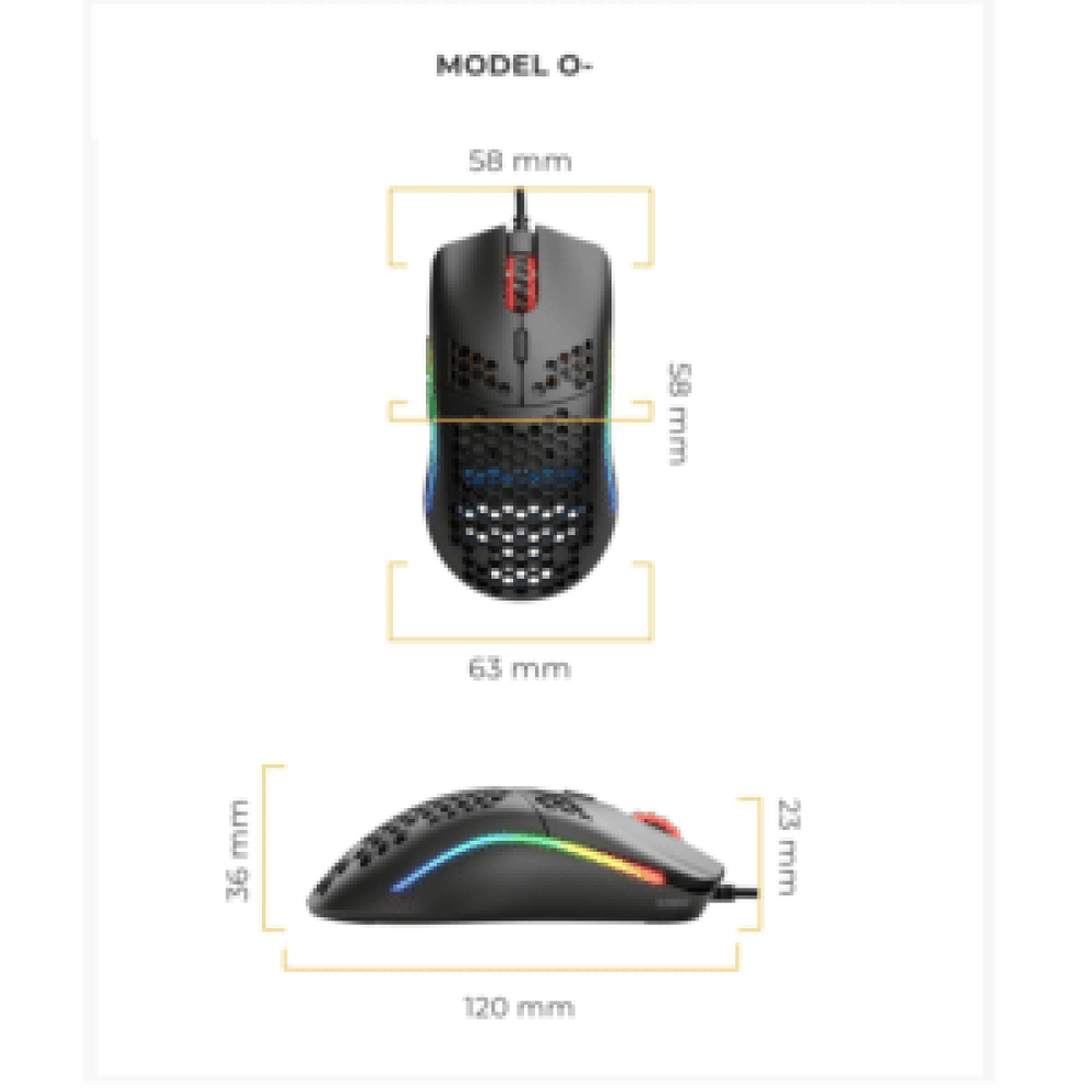 GLORIOUS MODEL O M-BLACK ماوس