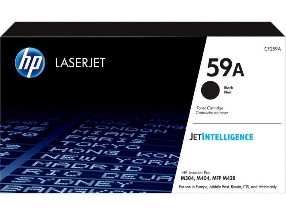 خرطوشة مسحوق الحبر الأسود الأصلية HP 59A LaserJet (CF259A)