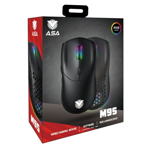 ASA M95 ماوس اسود