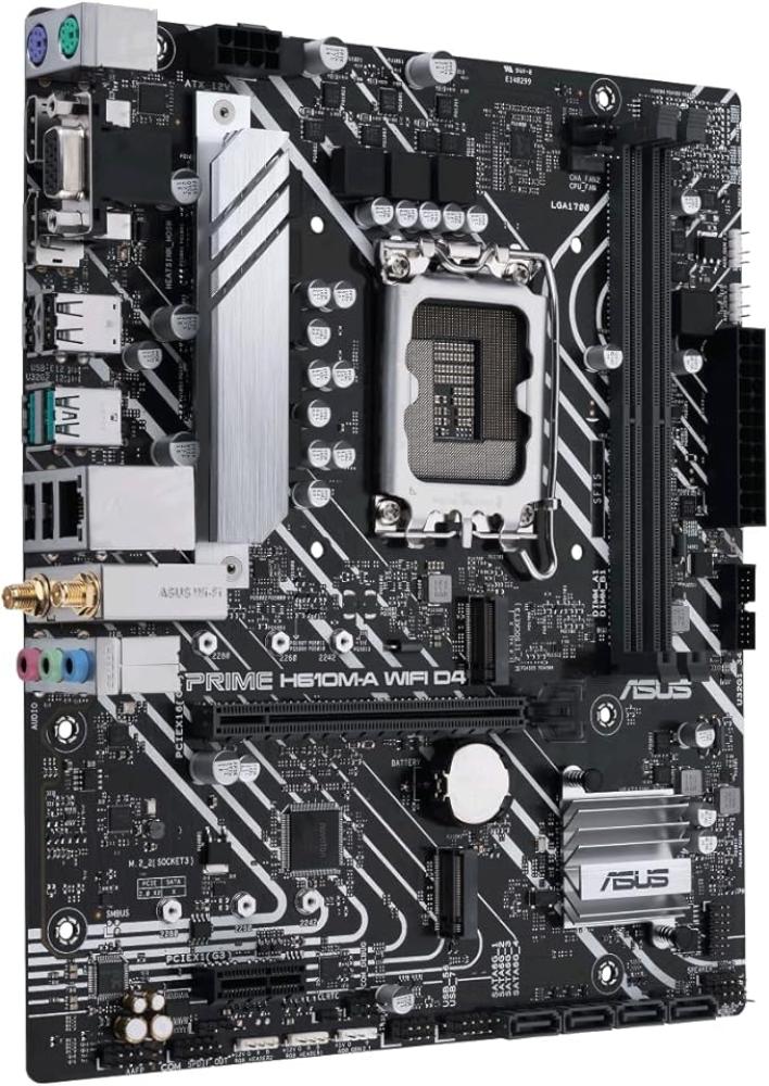اسوستيك كمبيوتر برايم H610M-A واي فاي D4 2DDR4 1XPCIE 4.0 X16 2XM.2 4XSATA، من اسس، LGA 1700