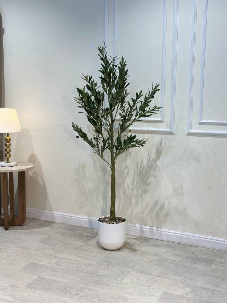 شجرة زيتون صناعية أنيقة بارتفاع 150 سم